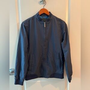 Ted Baker London Full Zip Jacket Mens Size
2 Dark Blue Long Sleeve Casual Bomber
